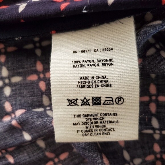 Anthropologie Cartonnier Wide Leg Star Flower Print Palazzo Pants 14 NWT - Picture 11 of 12